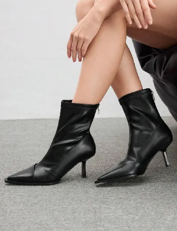 Botine SHEIN, negru