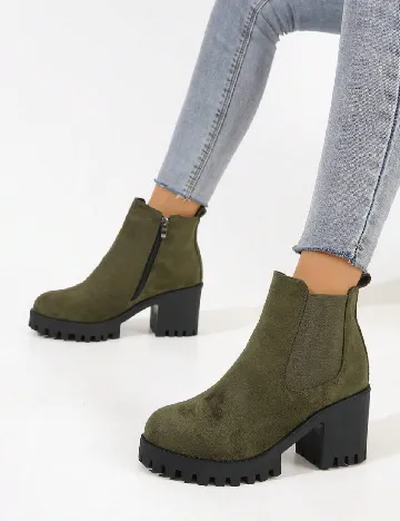 Botine SHEIN, verde