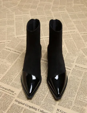 Botine SHEIN, negru