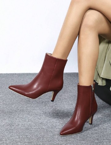 Botine SHEIN, visiniu
