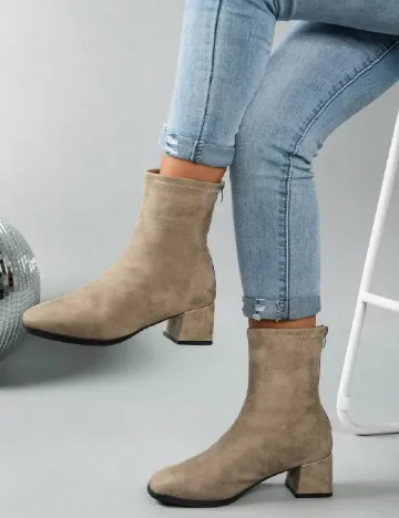 Botine SHEIN, bej