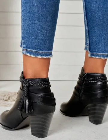 Botine SHEIN, negru