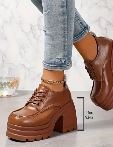 Pantofi SHEIN, maro