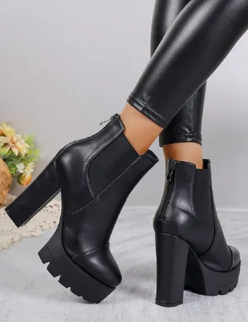 Botine SHEIN, negru