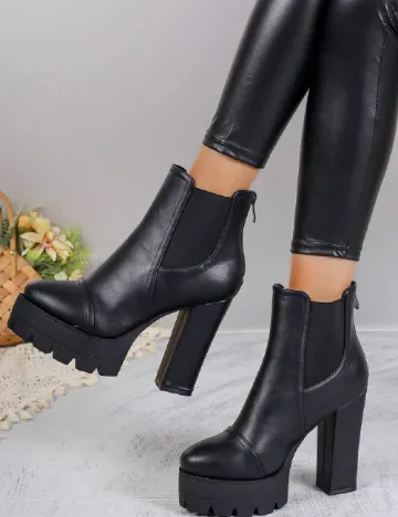 Botine SHEIN, negru