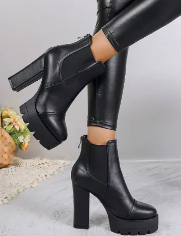 Botine SHEIN, negru