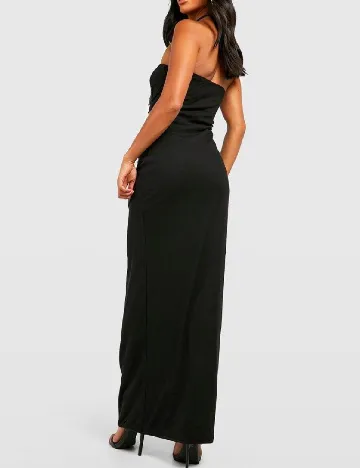 Rochie lunga Boohoo, negru
