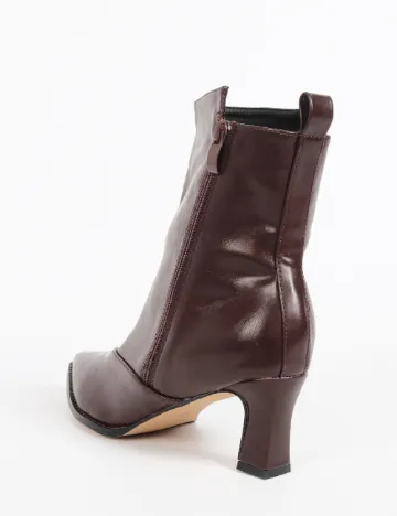Botine SHEIN, maro