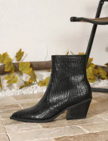 Botine SHEIN, negru