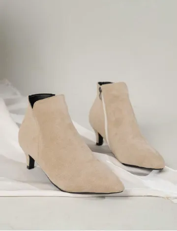 Botine SHEIN, crem
