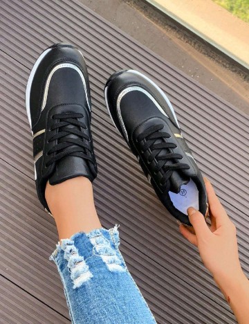 Adidasi SHEIN, negru
