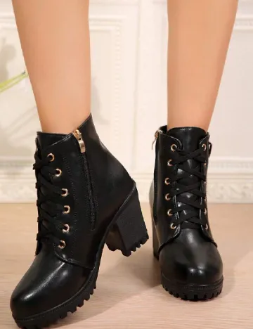 Botine SHEIN, negru