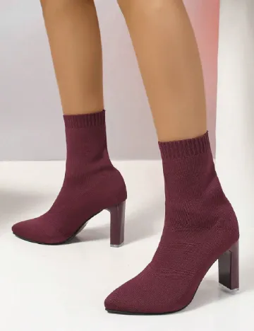 Botine SHEIN, visiniu