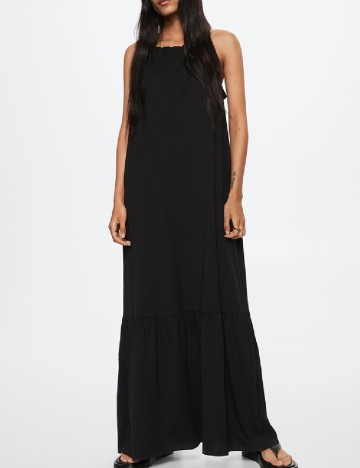 Rochie lunga Mango, negru