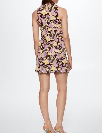 Rochie scurta Mango, mix culori