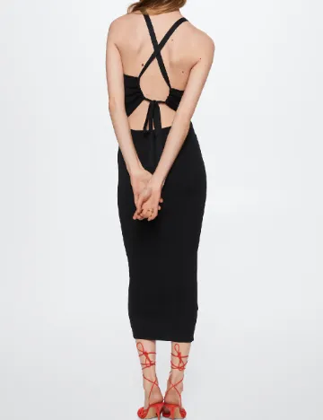 Rochie medie Mango, negru