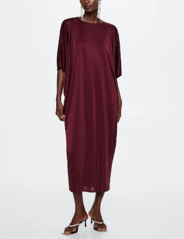 Rochie lunga Mango, pruna Mov