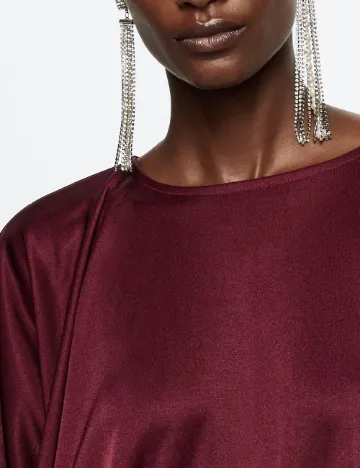 Rochie lunga Mango, pruna Mov