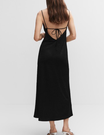 Rochie lunga Mango, negru