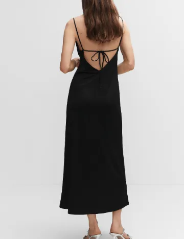 Rochie lunga Mango, negru
