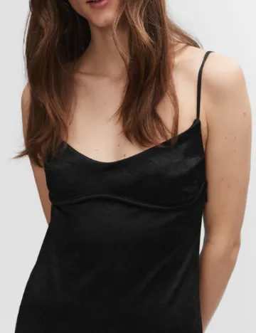 Rochie lunga Mango, negru