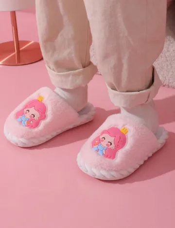 Papuci de Casa Shein Kids, roz