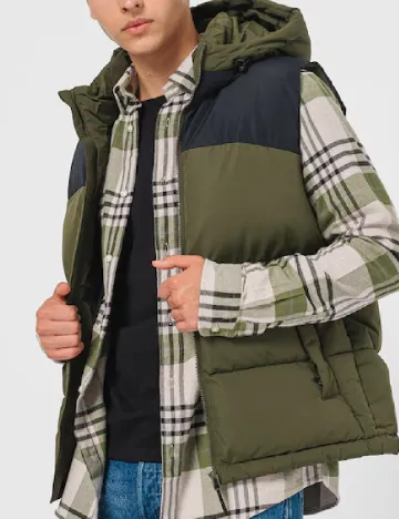Vesta Jack&Jones, verde inchis