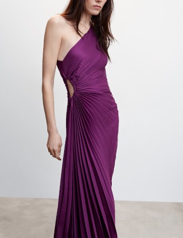 Rochie lunga Mango, mov