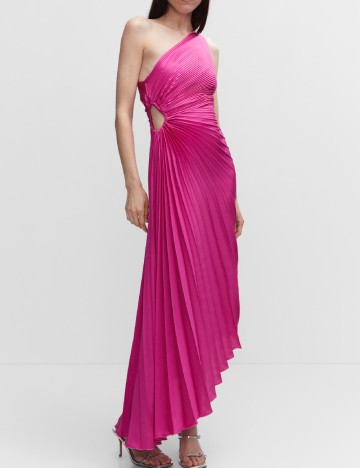 Rochie lunga Mango, roz