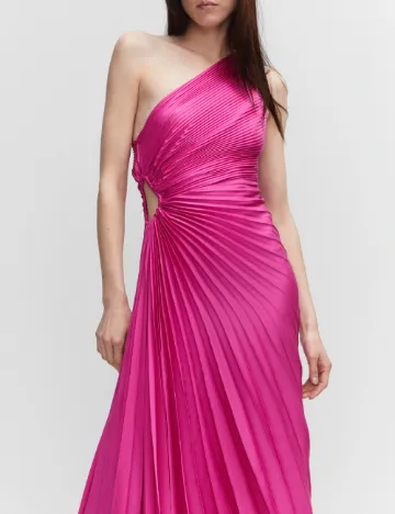 Rochie lunga Mango, roz
