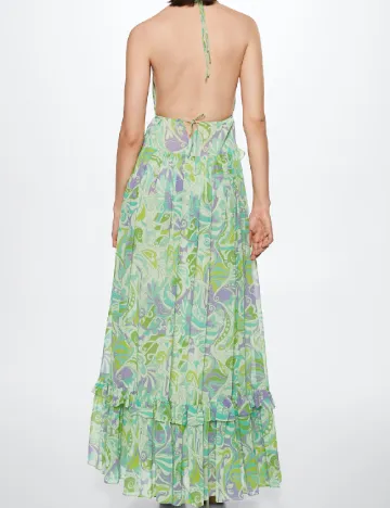 Rochie lunga Mango, verde