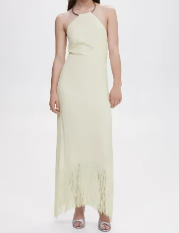 Rochie lunga Mango, crem