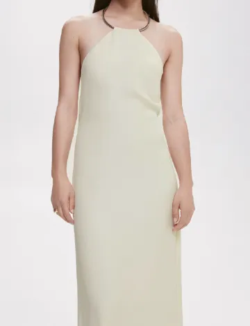Rochie lunga Mango, crem