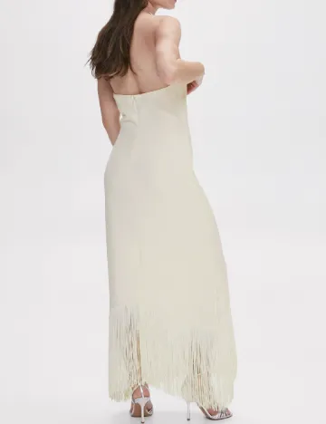 Rochie lunga Mango, crem