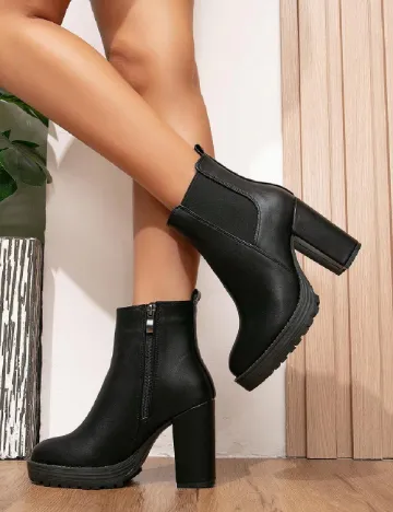 Botine SHEIN, negru