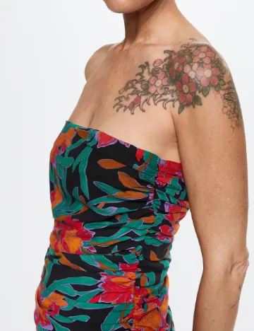 Rochie scurta Mango, mix culori