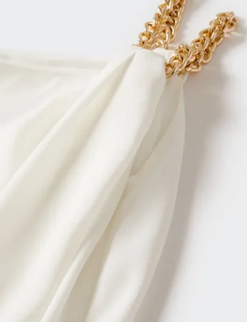 Rochie lunga Mango, alb Alb
