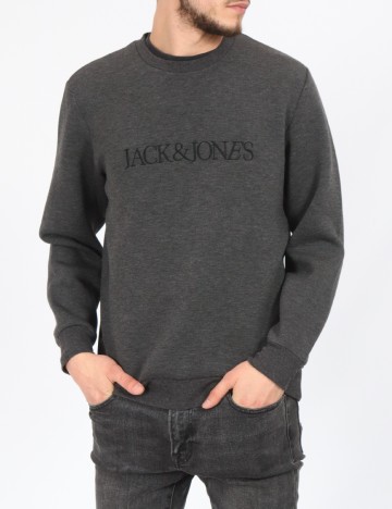 Bluza Jack&Jones, gri inchis