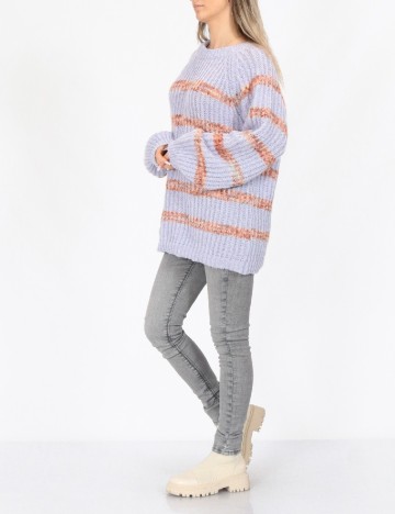 Pulover Oversize Vero Moda, lila