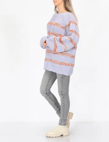 Pulover Oversize Vero Moda, lila