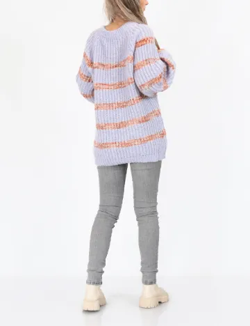 Pulover Oversize Vero Moda, lila