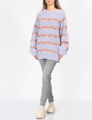 Pulover Oversize Vero Moda, lila