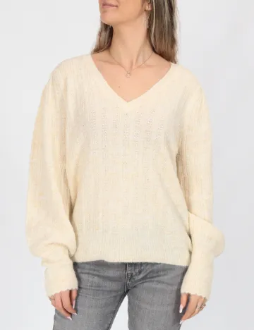 Bluza Vero Moda, crem