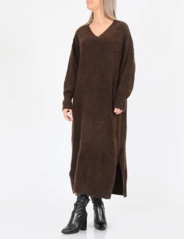 Rochie medie Vero Moda, maro