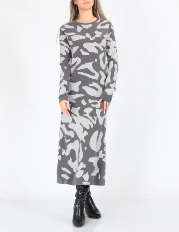 Rochie lunga Vero Moda, gri