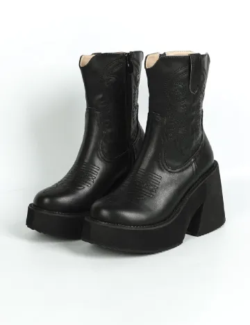 Botine SHEIN, negru
