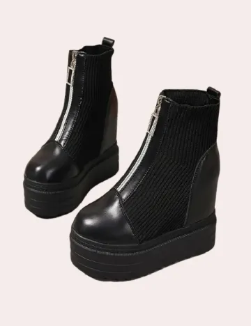 Botine SHEIN, negru