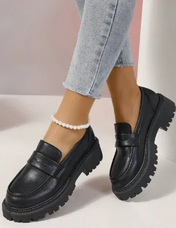 Mocasini SHEIN, negru