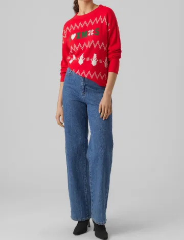Bluza Vero Moda, rosu