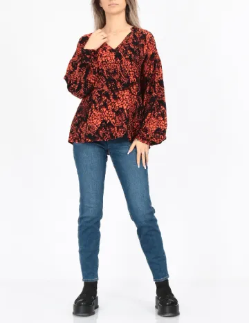 Bluza Vero Moda, portocaliu